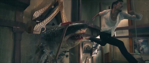 Escape of Shark (2021) Telugu Dubbed Movie Screen Shot 6