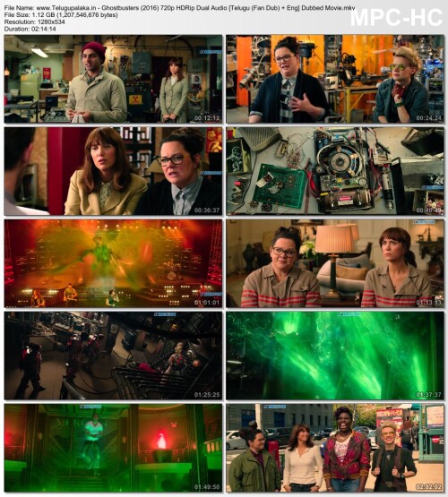 Ghostbusters (2016) 720p HDRip Dual Audio [Telugu (Fan Dub) + Eng] Dubbed Movie.mkv thumbs