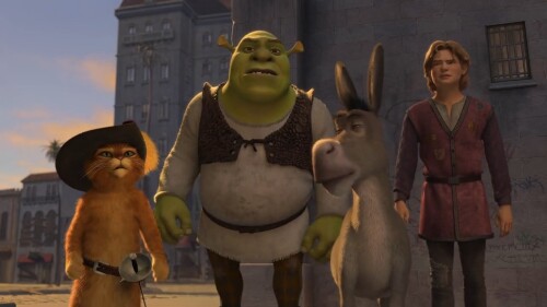 Shrek the Third (2007) Telugu Dubbed Movie Screen Shot 7