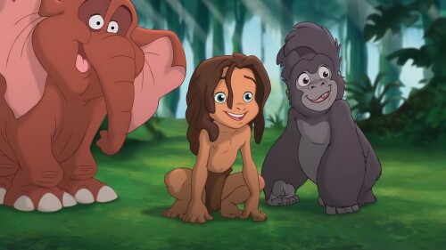 Tarzan II (2005) Telugu Dubbed Movie Screen Shot 6