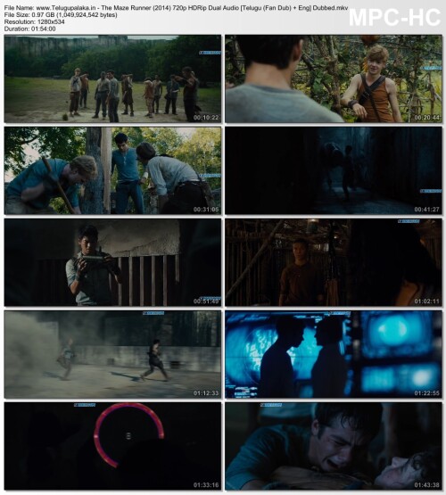 The Maze Runner (2014) 720p HDRip Dual Audio [Telugu (Fan Dub) + Eng] Dubbed.mkv thumbs