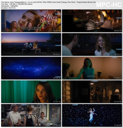 La La Land (2016) 720p HDRip Dual Audio [Telugu (Fan Dub) + Eng] Dubbed Movie.mkv thumbs