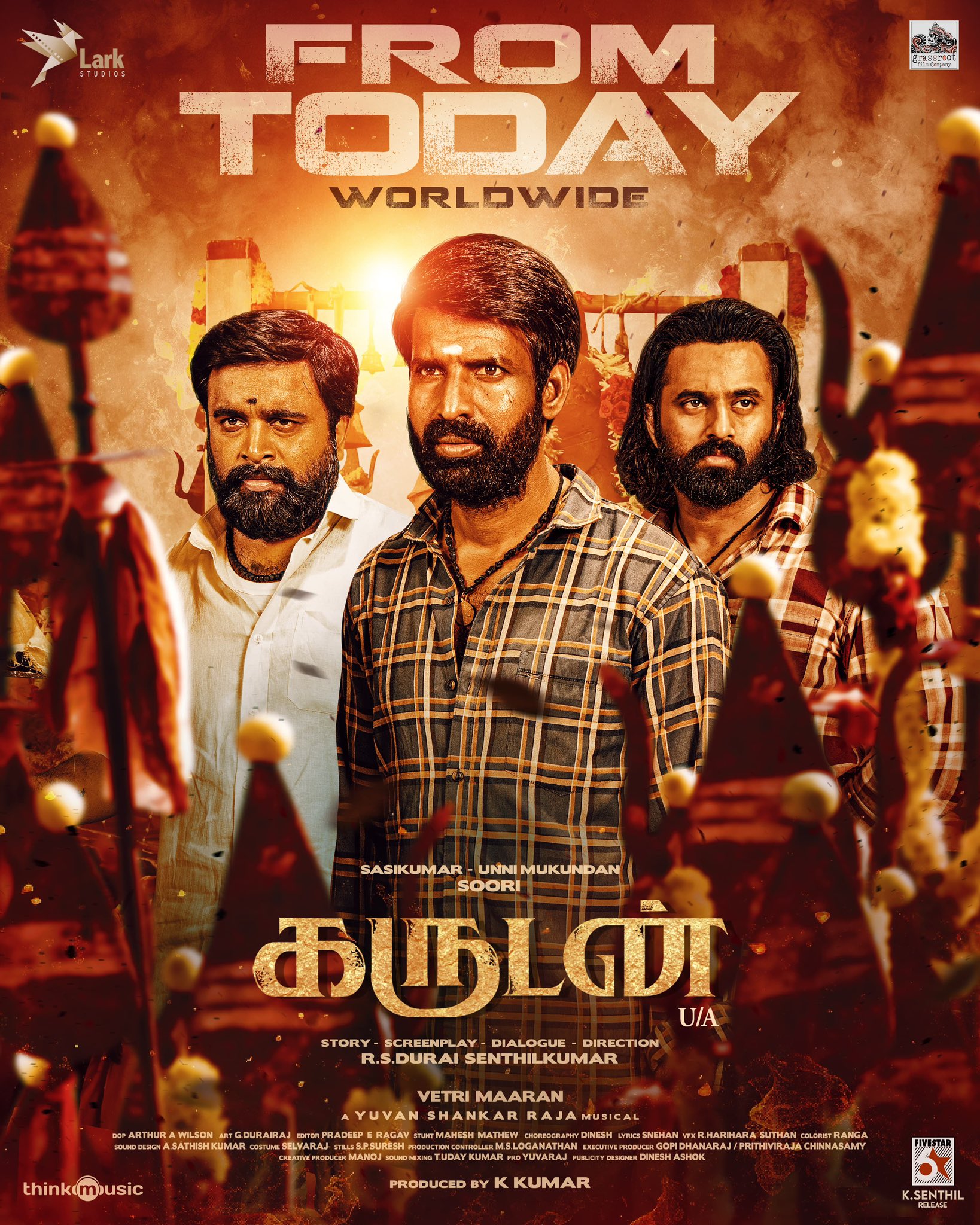 Garudan (2024) DVDScr Tamil Movie Watch Online Free