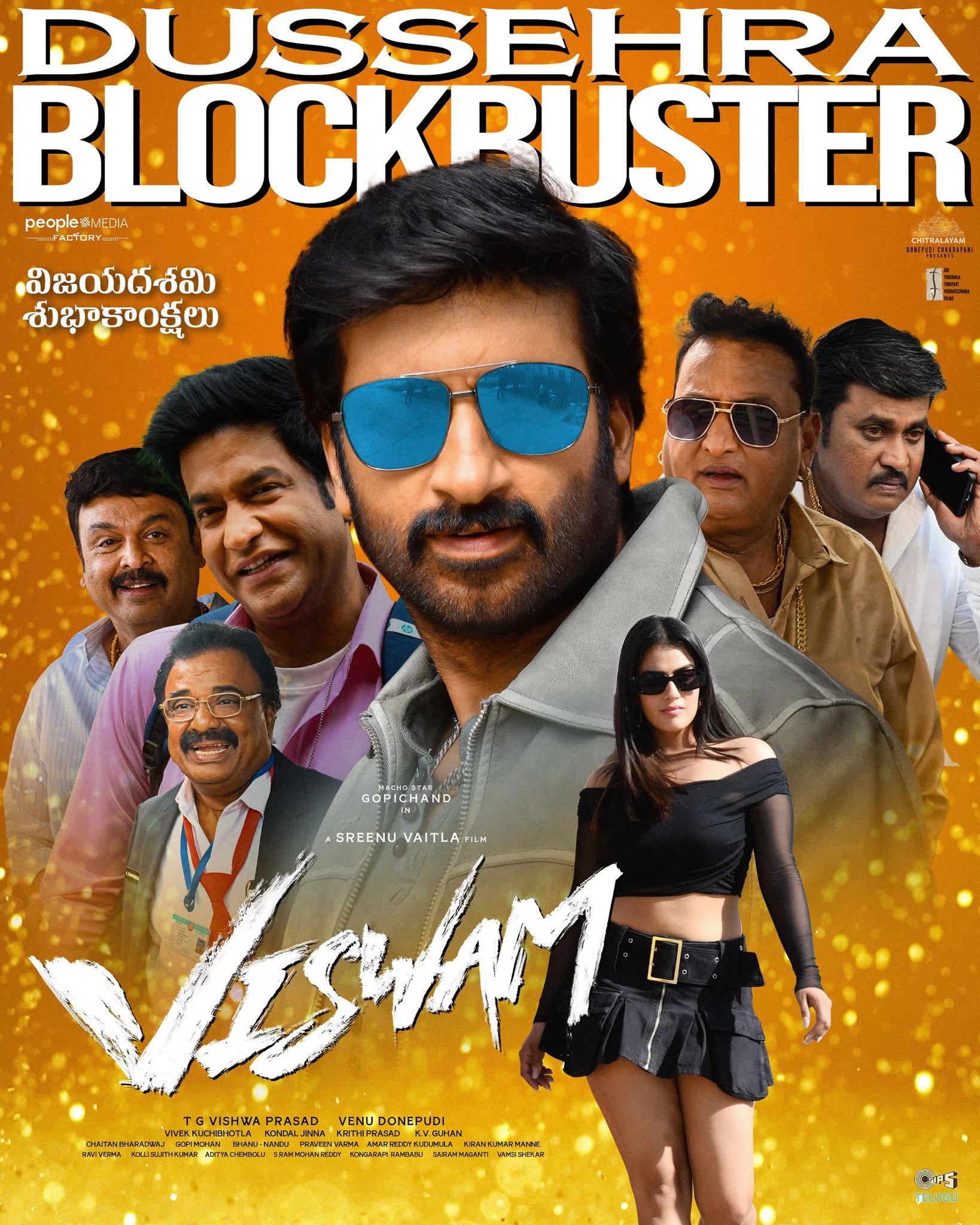 Viswam 2024 Telugu ORG 1080p 720p 480p WEB-DL x264 ESubs