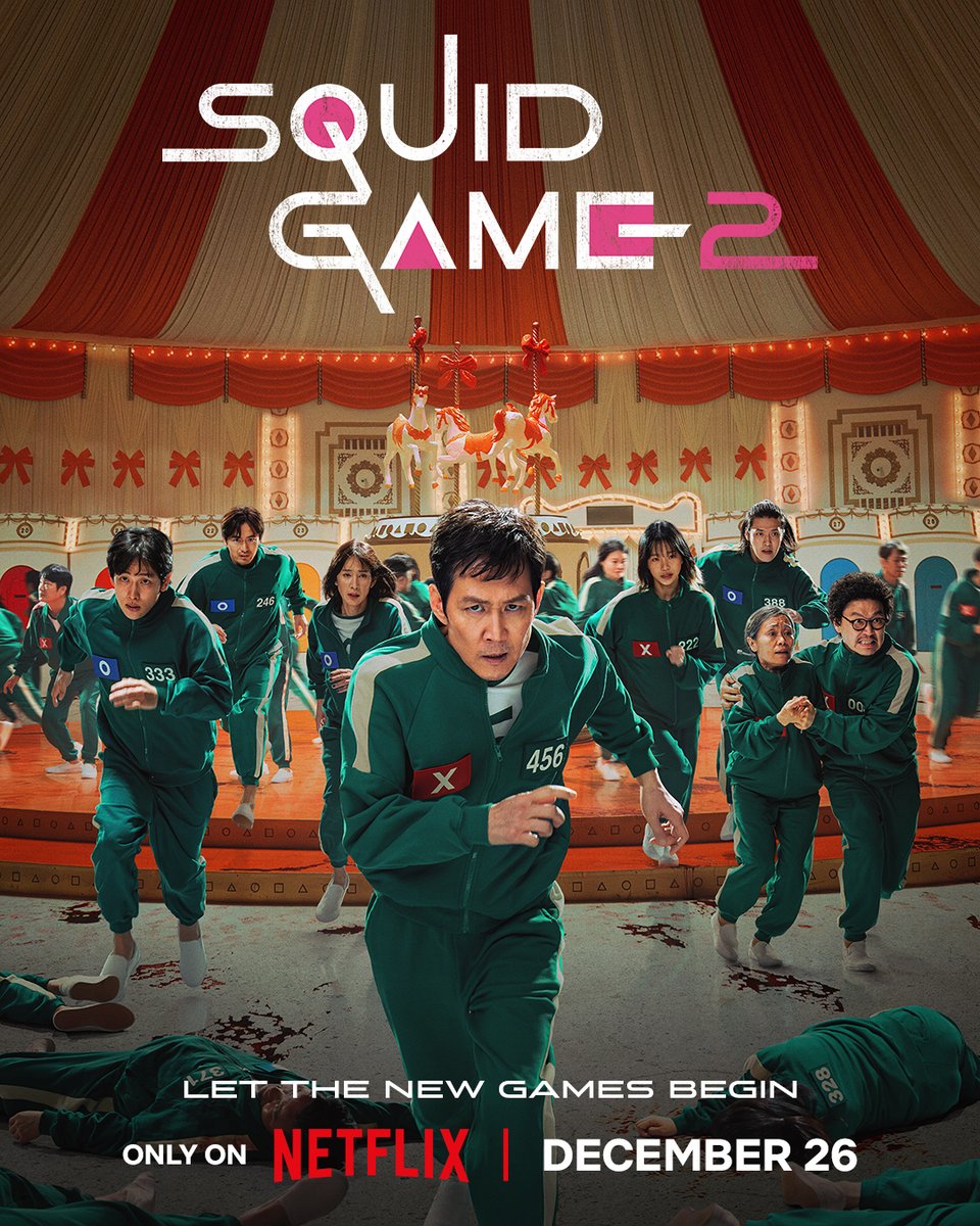 Squid Game 2024 S02 ORG Hindi Dubbed Netflix Web Series 1080p | 720p | 480p HDRip ESub Download