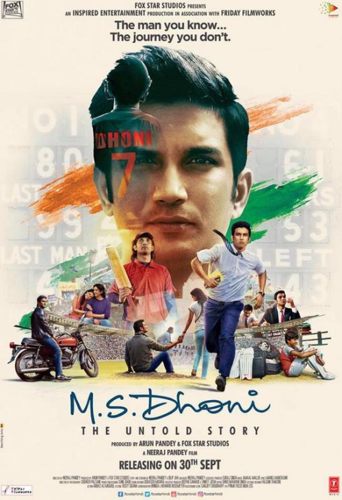 ⁣M.S Dhoni The Untold Story (2016)