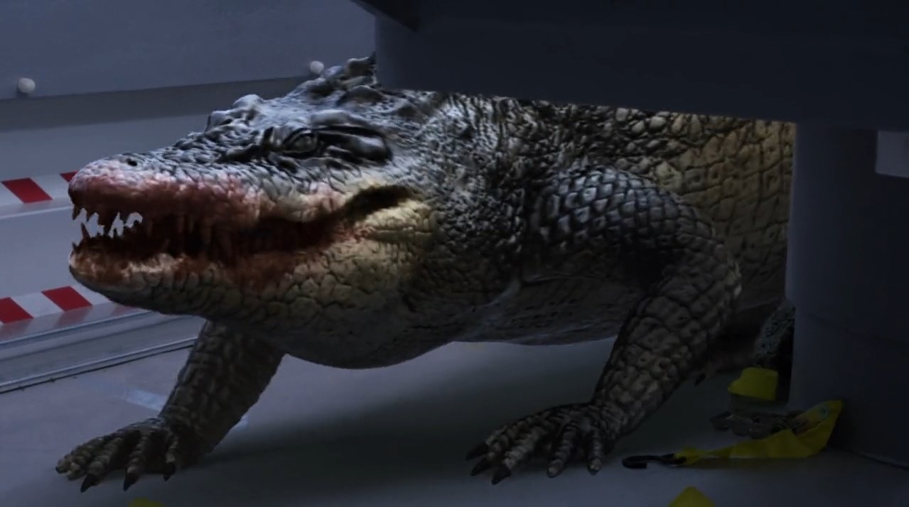 Lake Placid vs Anaconda (2015) Telugu Dubbed Movie Screen Shot 1
