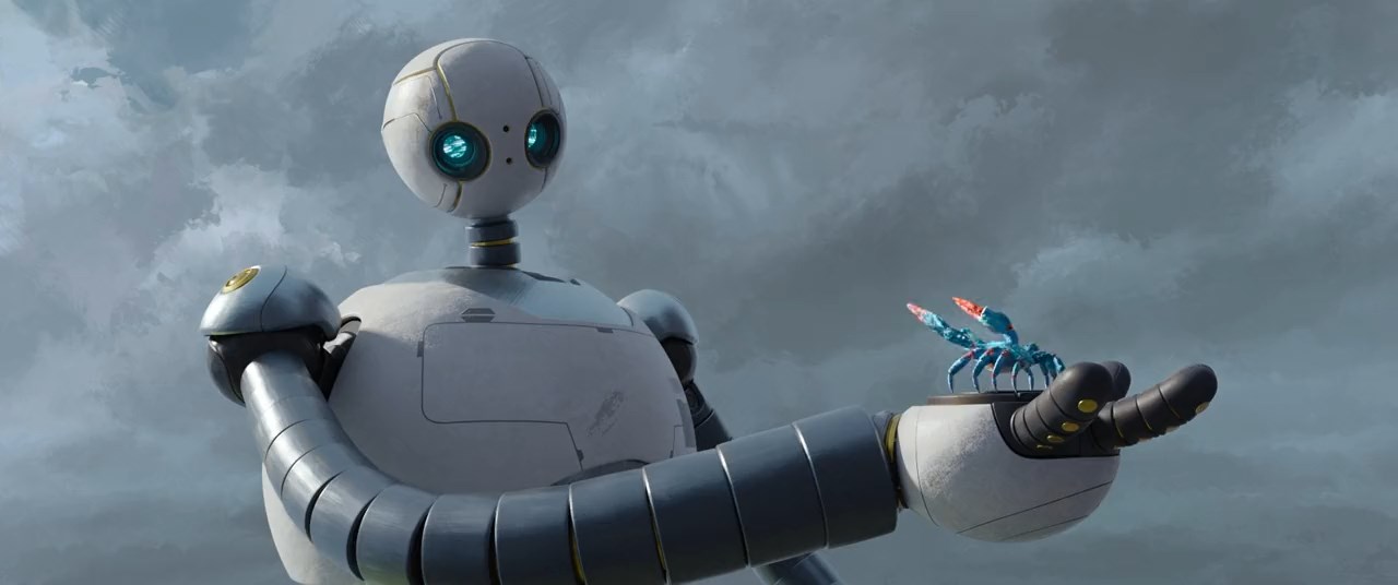 The Wild Robot (2024) Telugu Dubbed Movie Screen Shot 1