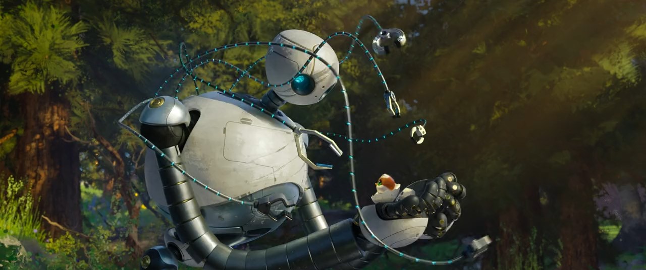 The Wild Robot (2024) Telugu Dubbed Movie Screen Shot 2