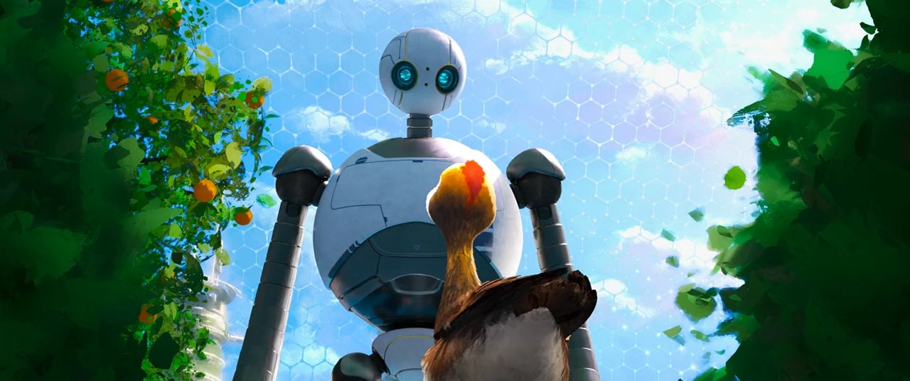 The Wild Robot (2024) Telugu Dubbed Movie Screen Shot 5