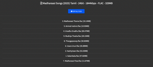Madharaasi-2025-Song-List.png